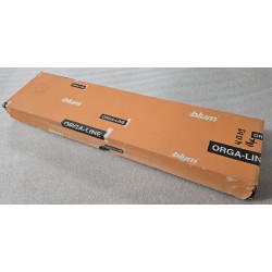 Z37H568S.E BLUM SYSTEM ŚCIAN BOCZNYCH SZUFLADY L:600MM H:131MM L+P SZARY BOXSIDE