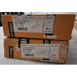 Z37H568S.E BLUM SYSTEM ŚCIAN BOCZNYCH SZUFLADY L:600MM H:131MM L+P SZARY BOXSIDE