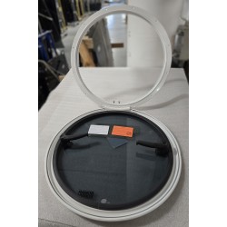 N1139-10P-WT BOMAR Luk okrągły biały (OUTLET, NIEKOMPLETNY)