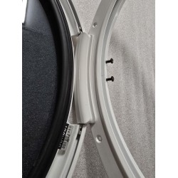 N1139-10P-WT BOMAR Luk okrągły biały (OUTLET, NIEKOMPLETNY)