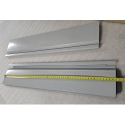 Z37H568S.E BLUM SYSTEM ŚCIAN BOCZNYCH SZUFLADY L:600MM H:131MM L+P SZARY BOXSIDE (NIEKOMPLETNY)