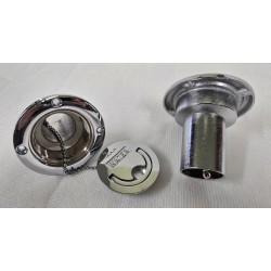 FCAPWATER VETUS POKRYWA Z KORKIEM / WLEW WODY Ø38MM DO JACHTU (2 SZTUKI)