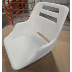 95-4500 TODD MARINE SKORUPA FOTELA KAPITAŃSKIEGO JUPITER (ADMIRAL) BIAŁY Z TWORZYWA (OUTLET)