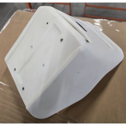 95-4500 TODD MARINE SKORUPA FOTELA KAPITAŃSKIEGO JUPITER (ADMIRAL) BIAŁY Z TWORZYWA (OUTLET)