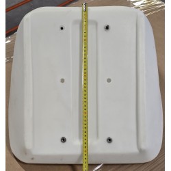 95-4500 TODD MARINE SKORUPA FOTELA KAPITAŃSKIEGO JUPITER (ADMIRAL) BIAŁY Z TWORZYWA (OUTLET)