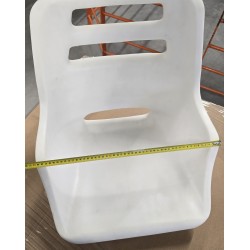 95-4500 TODD MARINE SKORUPA FOTELA KAPITAŃSKIEGO JUPITER (ADMIRAL) BIAŁY Z TWORZYWA (OUTLET)