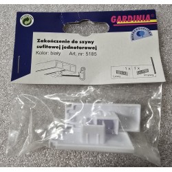 5185 GARDINIA ZAKOŃCZENIE DO SZYNY SUFITOWEJ JEDNOTOROWEJ LEWA i PRAWA (2 SZTUKI)