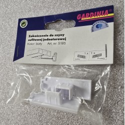 5185 GARDINIA ZAKOŃCZENIE DO SZYNY SUFITOWEJ JEDNOTOROWEJ LEWA i PRAWA (2 SZTUKI)
