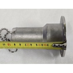 ROCA SZYJKA WLEWU DO WĘŻA Ø38MM 100x82MM WYKONANA Z POLEROWANEJ STALI AISI316