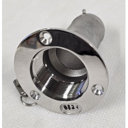 ROCA SZYJKA WLEWU DO WĘŻA Ø38MM 100x82MM WYKONANA Z POLEROWANEJ STALI AISI316