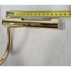 CAROLINE CANTALUPI LIGHTING LAMPKA NOCNA ZŁOTA 24V 10W G4 IP20