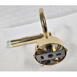 CAROLINE CANTALUPI LIGHTING LAMPKA NOCNA ZŁOTA 24V 10W G4 IP20