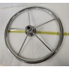 UŻYWANE KOŁO STEROWE ZE STALI NIERDZEWNEJ CHROM Ø410mm DO ŁODZI MOTOROWEJ
