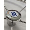 UŻYWANE KOŁO STEROWE ZE STALI NIERDZEWNEJ CHROM Ø410mm DO ŁODZI MOTOROWEJ