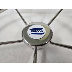 UŻYWANE KOŁO STEROWE ZE STALI NIERDZEWNEJ CHROM Ø410mm DO ŁODZI MOTOROWEJ