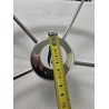 UŻYWANE KOŁO STEROWE ZE STALI NIERDZEWNEJ CHROM Ø410mm DO ŁODZI MOTOROWEJ