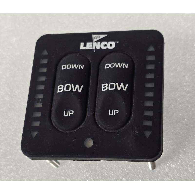 15071-001 LENCO WŁĄCZNIK TRYM KLAP Z PANELEM KONTROLNYM LED (OUTLET)