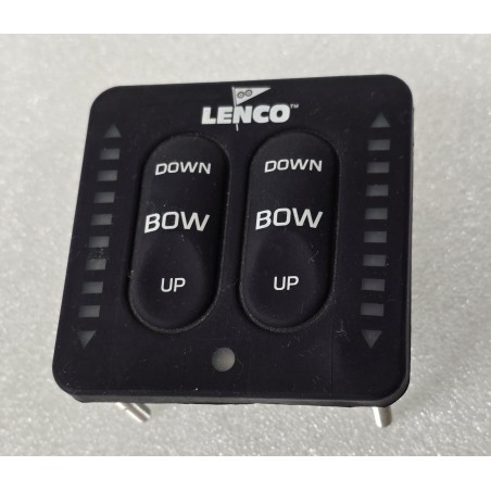 15071-001 LENCO WŁĄCZNIK TRYM KLAP Z PANELEM KONTROLNYM LED (OUTLET)