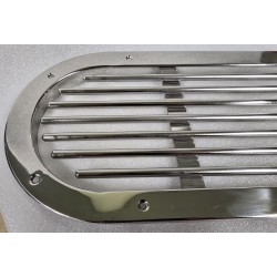 ROCA KRATKA WENTYLACYJNA OWALNA STAL NIERDZEWNA AISI316