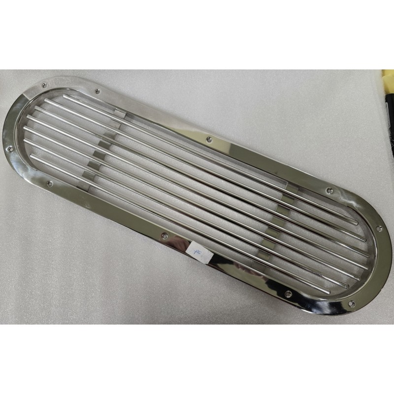 ROCA KRATKA WENTYLACYJNA OWALNA STAL NIERDZEWNA AISI316