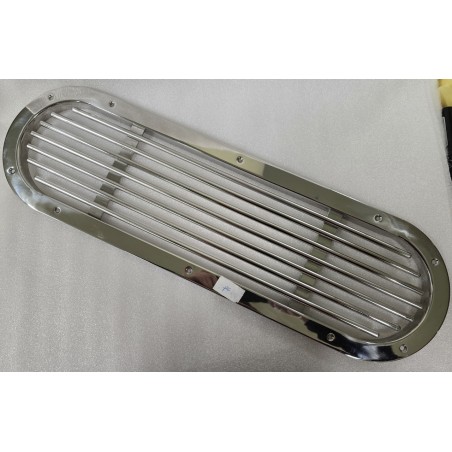 ROCA KRATKA WENTYLACYJNA OWALNA STAL NIERDZEWNA AISI316