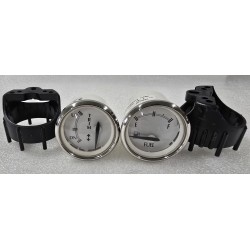 775682 775681 Evinrude Johnson BRP ZESTAW WSKAŹNIKÓW JACHTOWYCH TRYM PALIWO RETRO BOMBARDIER (POTESTOWE)