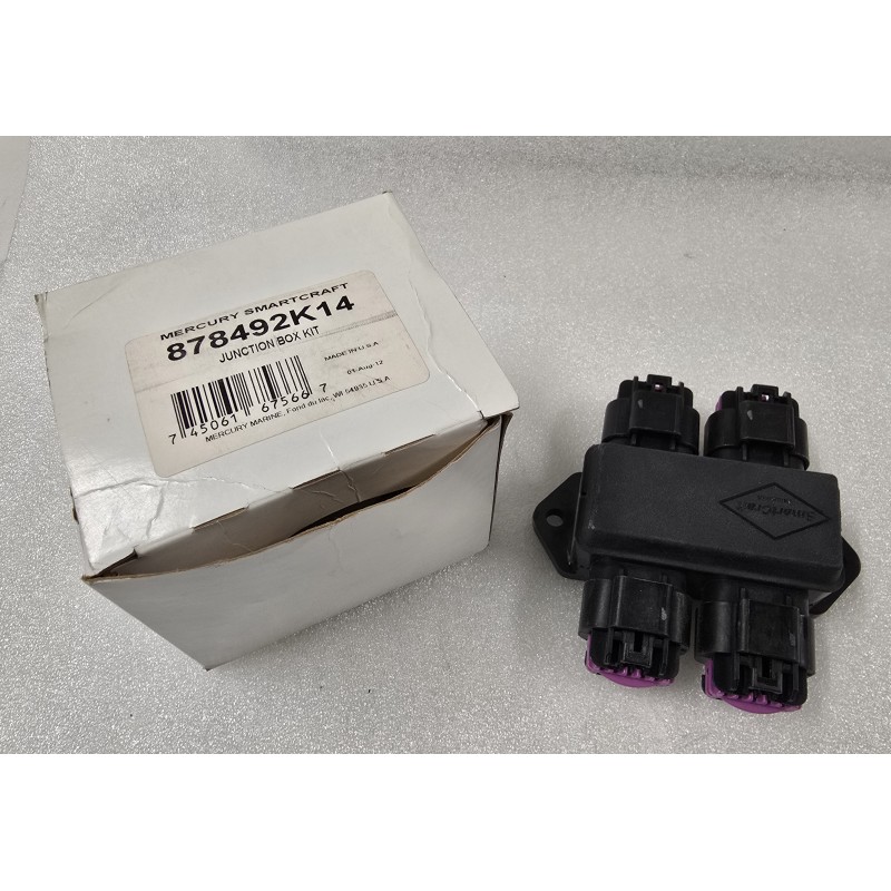 878492K14 MERCURY Zestaw 4-portowej skrzynki przyłączeniowej SmartCraft (POTESTOWY)