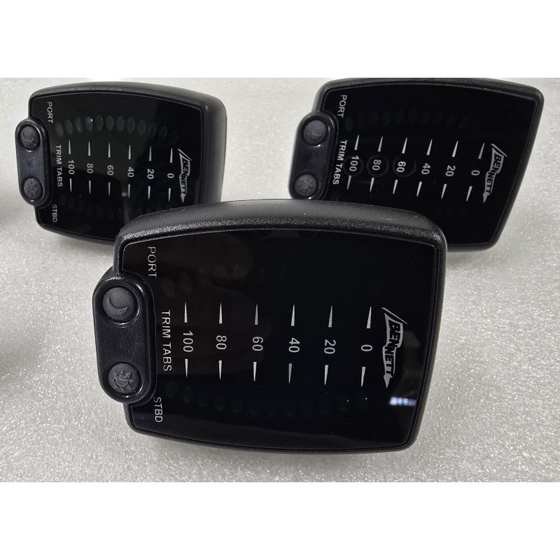 TPI2000 BENNETT MARINE WSKAŹNIK LED POŁOŻENIA KLAPY TRYMUJĄCEJ (POWYSTAWOWY)