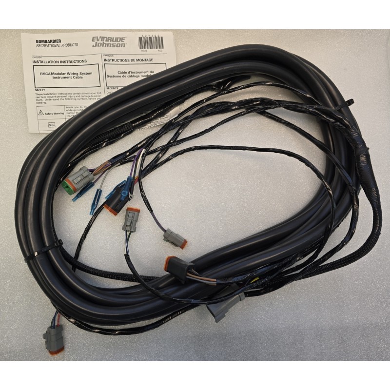 176342 BOMBARDIER EVINRUDE JOHNSON WIĄZKA MANETKI BRP 5006180 8,4MB
