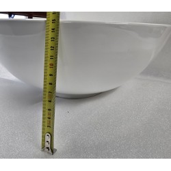 6050 UMYWALKA CERAMICZNA NABLATOWA BIAŁA 40CM (Z DEMONTAŻU)