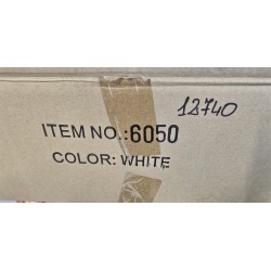 6050 UMYWALKA CERAMICZNA NABLATOWA BIAŁA 40CM (Z DEMONTAŻU)