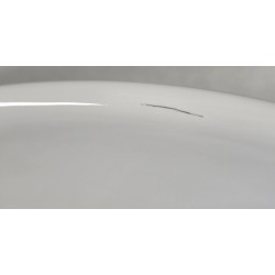 6050 UMYWALKA CERAMICZNA NABLATOWA BIAŁA 40CM (Z DEMONTAŻU)