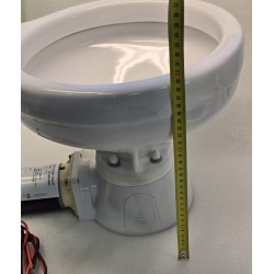 37245-0092 JABSCO CICHA TOALETA Z POMPĄ 12V (OUTLET, NIEKOMPLETNA)