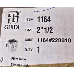 1164-220008 GUIDI FILTR WODY CHŁODZĄCEJ SILNIK 2"1/2 (POWYSTAWOWY)