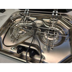 PI8062M SMEV (DOMETIC) Kuchenka 2 palnikowa do zabudowy ze szklaną pokrywą (POTESTOWA)