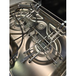 PI8062M SMEV (DOMETIC) Kuchenka 2 palnikowa do zabudowy ze szklaną pokrywą (POTESTOWA)