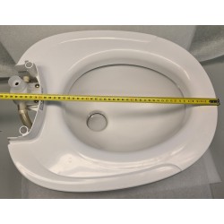 31136 BRAVURA LOW THETFORD TOALETA PODŁOGOWA NISKA KAMPER JACHT Aqua Magic (POWYSTAWOWA)