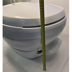 31136 BRAVURA LOW THETFORD TOALETA PODŁOGOWA NISKA KAMPER JACHT Aqua Magic (POWYSTAWOWA)