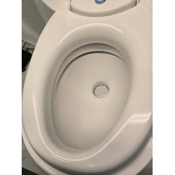 31136 BRAVURA LOW THETFORD TOALETA PODŁOGOWA NISKA KAMPER JACHT Aqua Magic (POWYSTAWOWA)