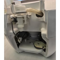 31136 BRAVURA LOW THETFORD TOALETA PODŁOGOWA NISKA KAMPER JACHT Aqua Magic (POWYSTAWOWA)