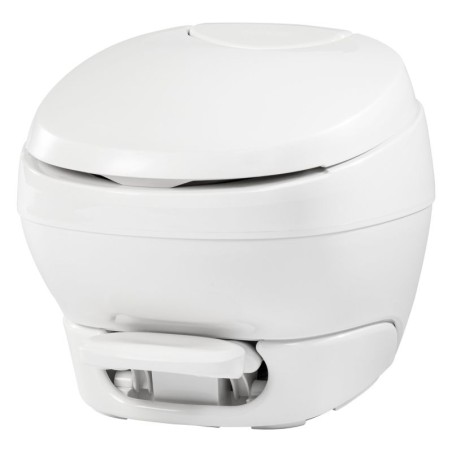 31136 BRAVURA LOW THETFORD TOALETA PODŁOGOWA NISKA KAMPER JACHT Aqua Magic (POWYSTAWOWA)