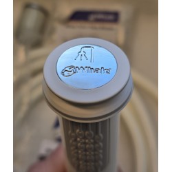 DS0413B WHALE PRYSZNIC RUFOWY TWIST CIEPŁA/ZIMNA WODA GNIAZDO PROSTE 4M