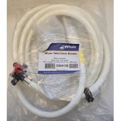 DS0413B WHALE PRYSZNIC RUFOWY TWIST CIEPŁA/ZIMNA WODA GNIAZDO PROSTE 4M