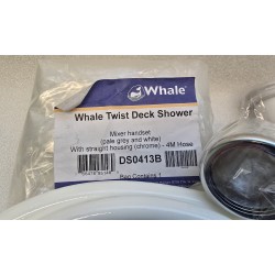 DS0413B WHALE PRYSZNIC RUFOWY TWIST CIEPŁA/ZIMNA WODA GNIAZDO PROSTE 4M