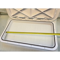 SFRE1-353-606-01 SEAFLO LUK OTWIERANY POKRYWA INSPEKCYJNA 353x606 BIAŁA