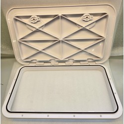 SFRE1-353-606-01 SEAFLO LUK OTWIERANY POKRYWA INSPEKCYJNA 353x606 BIAŁA