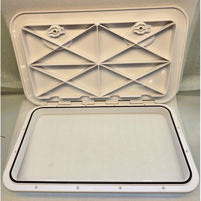 SFRE1-353-606-01 SEAFLO LUK OTWIERANY POKRYWA INSPEKCYJNA 353x606 BIAŁA