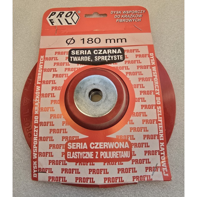 180MM PROFIL DYSK DO FIBRY POD FIBRĘ FIBRA ELASTYCZNY POLIURETAN M14