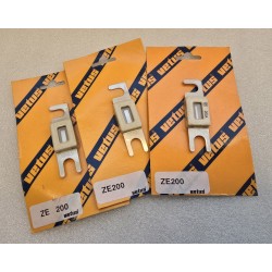 ZE200 VETUS BEZPIECZNIKI LISTWOWE MORSKIE 200A C20 DO WIND KOTWICZNYCH I STERÓW STRUMIENIOWYCH (3 sztuki)