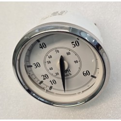 0775792 775679 BRP EVINRUDE HOHNSON PRĘDKOŚCIOMIERZ 3" 85MM 60MPH 95KM/H (POTESTOWY, NIEKOMPLETNY)